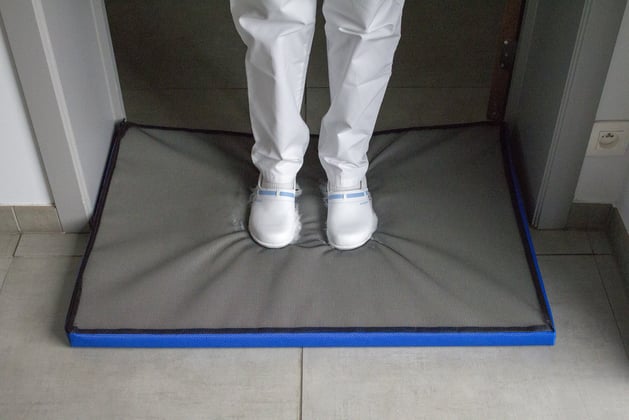 Ontsmettingsmat ZIP 45x60x2cm