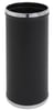 Paraplustandaard zwart verchroomde rand 21,5 diameter, 50cm hoog