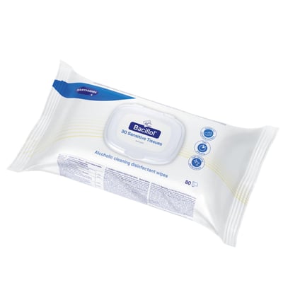 Hartmann Bacillol 30 sensitive desinfectiedoekjes  pak 80st