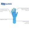 CaluGloves Strong Grip Latex  huishoudhandschoen blauw maat S
