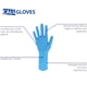 CaluGloves Strong Grip Latex  huishoudhandschoen blauw maat S