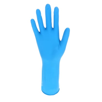 CaluGloves Strong Grip Latex  huishoudhandschoen blauw maat S