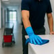 CaluGloves Strong Grip Latex  huishoudhandschoen blauw maat S