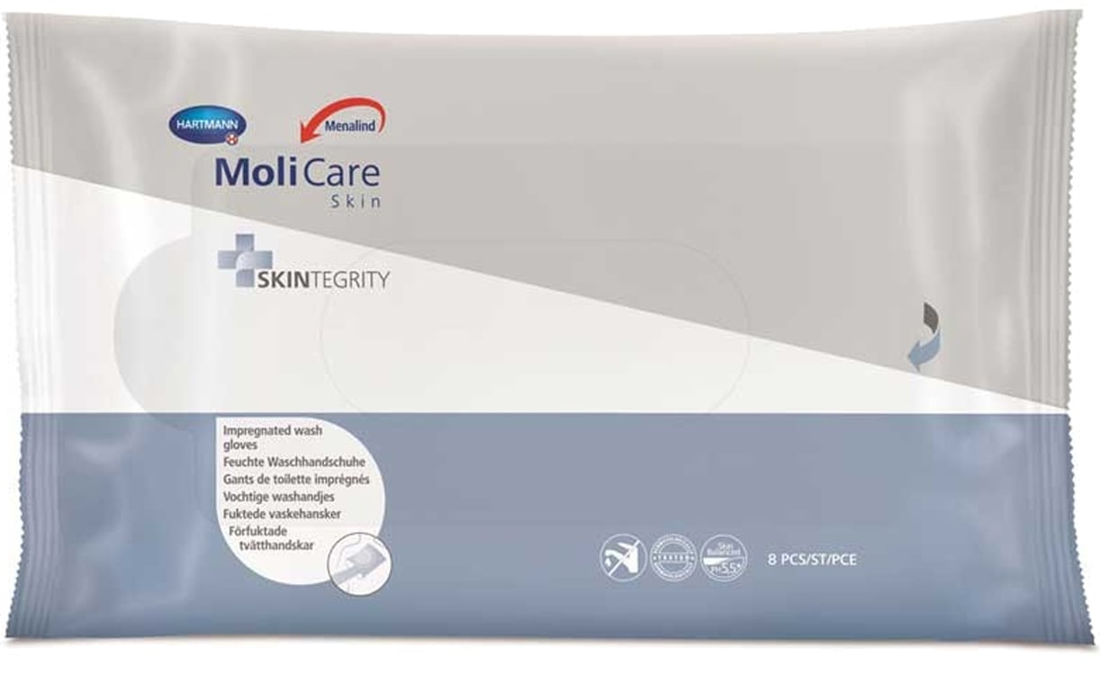 Hartmann MoliCare skin vochtige washandjes 8st
