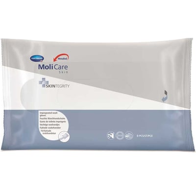 Hartmann MoliCare skin vochtige washandjes 8st 