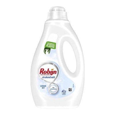 Robijn stralend wit vloeibaar wasmidde 1ltr  20 wasbeurten
