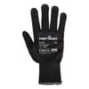 Portwest Polka dot handschoenen  zwart maat XXS