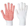 Portwest  handschoen Polka Dot  wit rood 