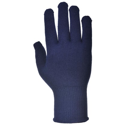 Portwest thermische handschoen met  thermale voering blauw maat S