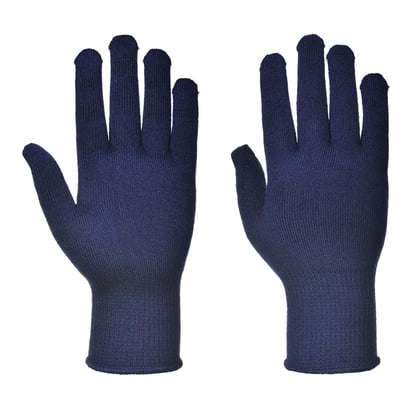 Portwest thermische handschoen met  thermale voering blauw maat S