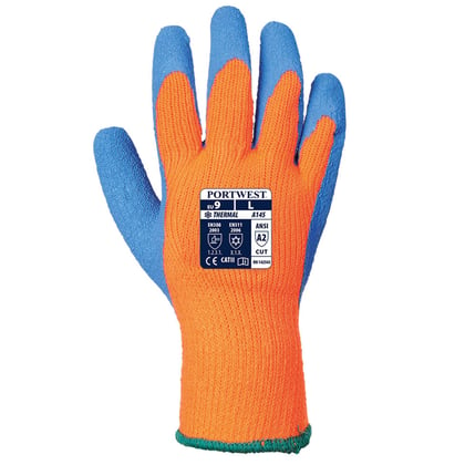 Portwest Cold Grip handschoen oranje-blauw maat M