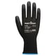 Portwest touchscreen PU handschoenen  zwart maat XS