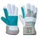 Portwest dubbele palm Rigger handschoen grijs  maat XL