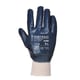 Portwest Nitril handschoen met gebreid manchet blauw maat M