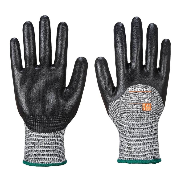 Portwest A621 snijbestendige handschoenen zwart