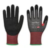 Portwest CT200 AHR13 snijbestendig handschoenen nitril zwart maat XL