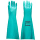 Portwest verlengde lengte nitrile handschoen groen maat M
