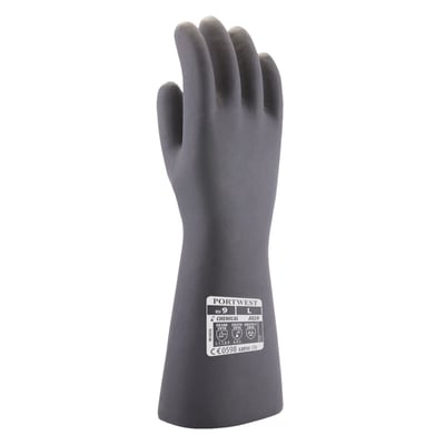 Portwest Chemische handschoen neopreen zwart maat S