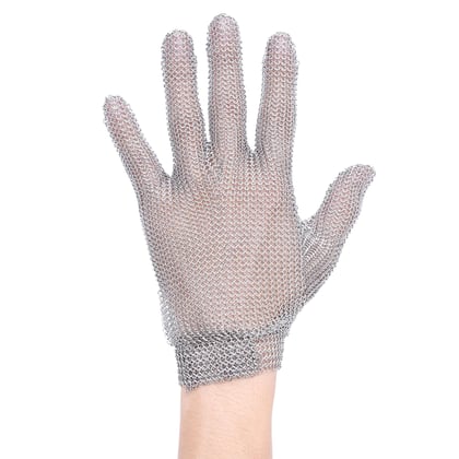 Portwest maliënkolder handschoen zilver maat XS 