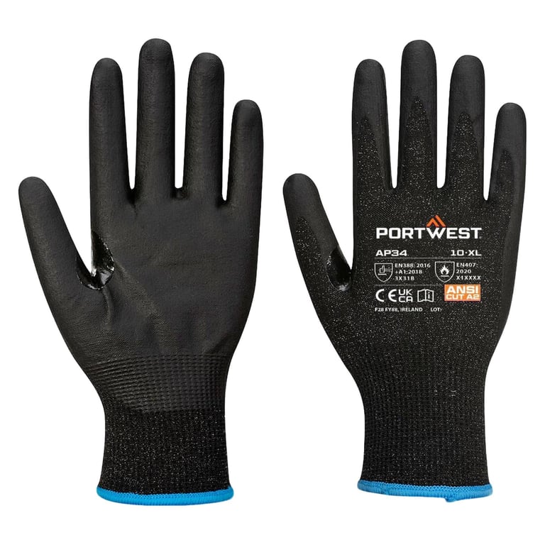 Portwest LR15 Nitril schuim Touchscreen handschoen