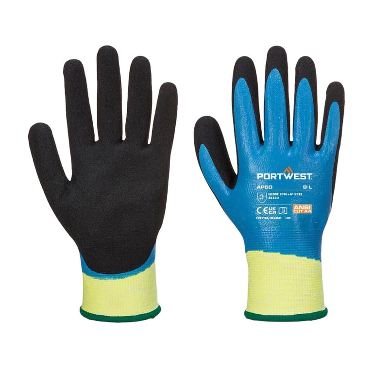 Portwest aqua cut pro snijbestendige handschoenen