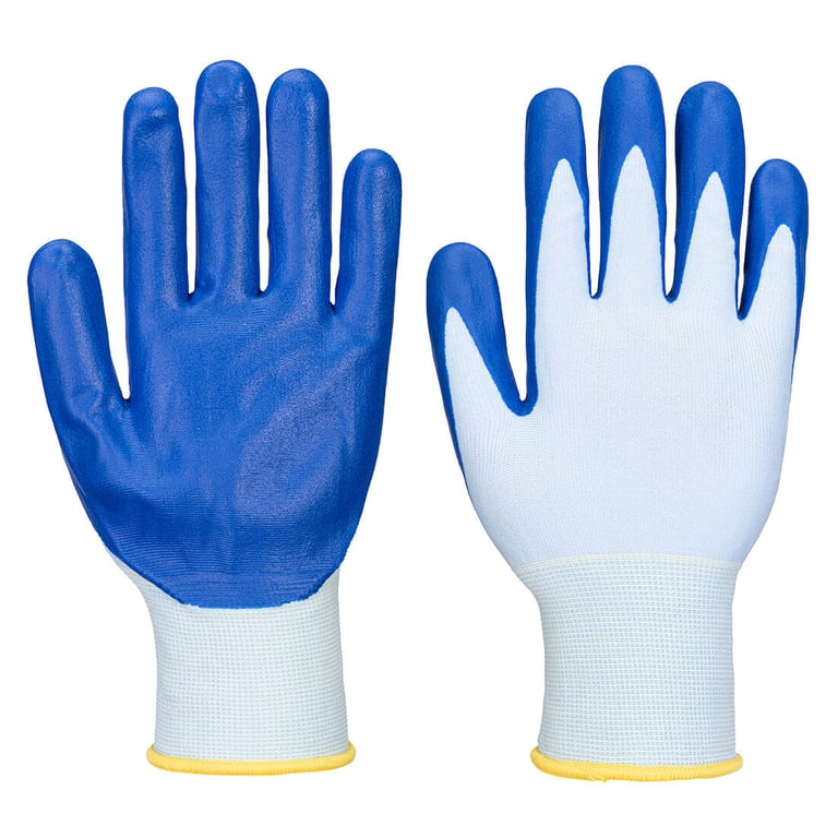 Portwest FD Grip 15 Nitril handschoen blauw maat L