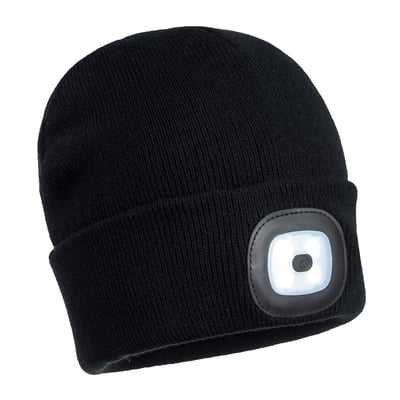 Portwest Beanie LED hoofdlamp zwart