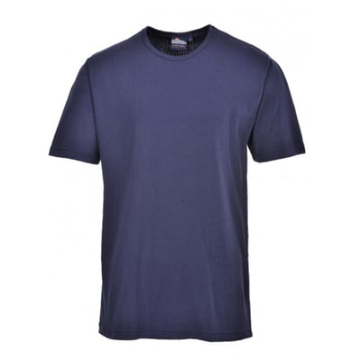 Portwest thermisch t-shirt korte mouw  blauw maat XS