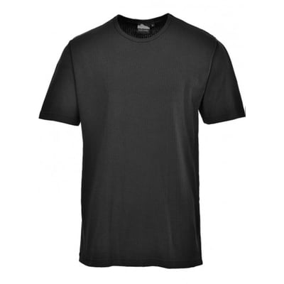 Portwest thermisch t-shirt korte mouw zwart maat 2XL polyester/katoen