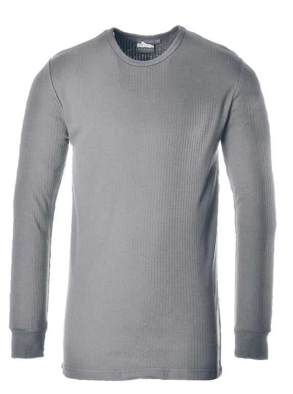Portwest thermisch t-shirt lange mouw 50% polyester 50% katoen