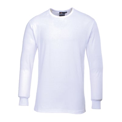 Portwest thermisch t-shirt lange mouw wit maat 2XL