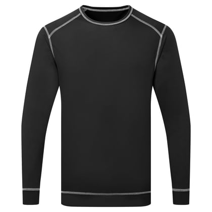 Portwest basis voor antibacteriologische  bovenkleding zwart maat XS 