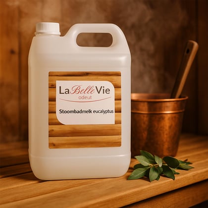 La Belle Vie stoombadmelk eucalyptus 5ltr 