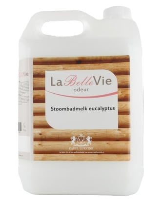 La Belle Vie stoombadmelk eucalyptus 5ltr 