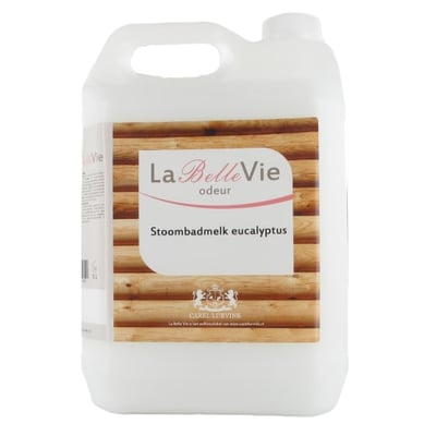 La Belle Vie stoombadmelk eucalyptus 5ltr 