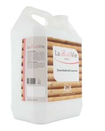 La Belle Vie stoombadmelk lavendel 5ltr 