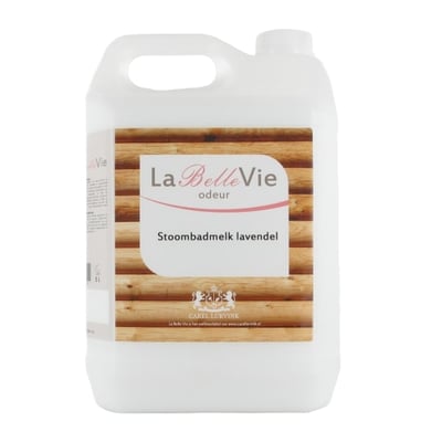 La Belle Vie stoombadmelk lavendel 5ltr 