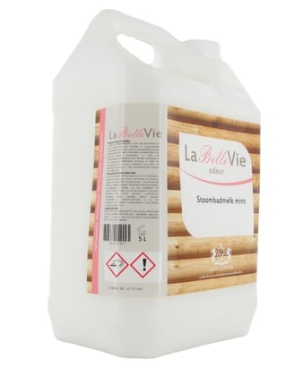 La Belle Vie Stoombadmelk mint 5ltr 