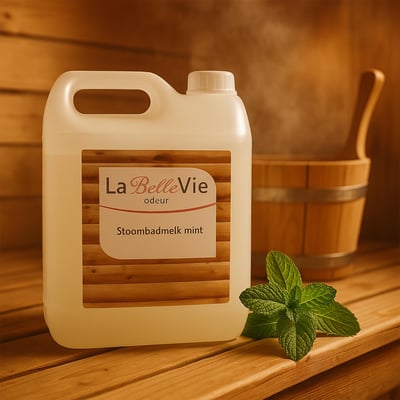 La Belle Vie Stoombadmelk mint 5ltr 