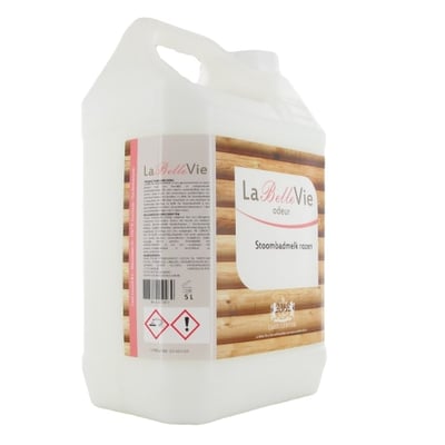 La Belle Vie stoombadmelk Rozen 5ltr
