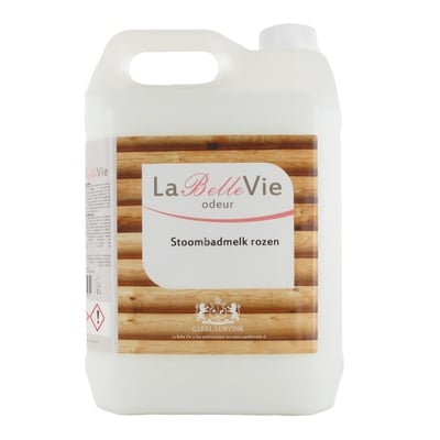 La Belle Vie stoombadmelk Rozen 5ltr 