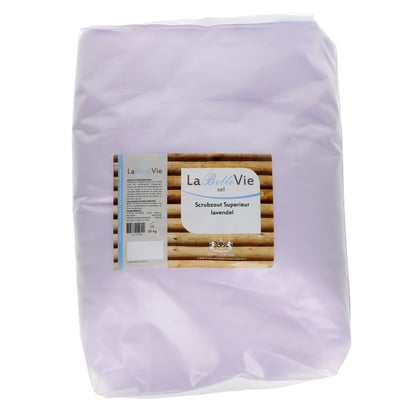 La Belle Vie scrubzout Superieur lavendel 25kg 