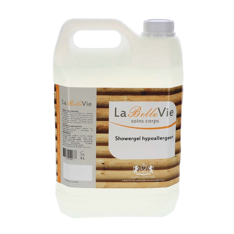 La Belle Vie Showergel naturel hypoallergeen