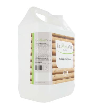 La Belle Vie massageolie naturel 5ltr 