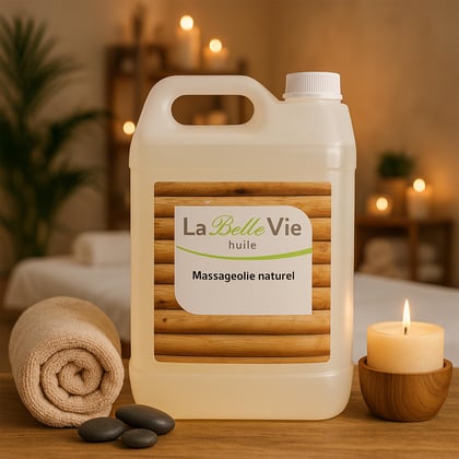 La Belle Vie massageolie naturel 5ltr