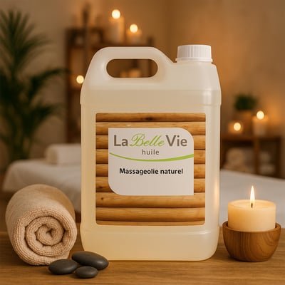 La Belle Vie massageolie naturel 5ltr 