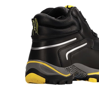 Bata Bickz 305 S3 veiligheidsschoen hoog zwart maat 38