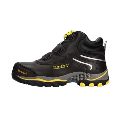 Bata Bickz 305 S3 veiligheidsschoen hoog zwart maat 38
