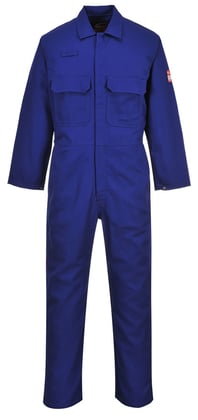 Portwest Bizweld vlamvertragende overall  korenblauw maat 2XL