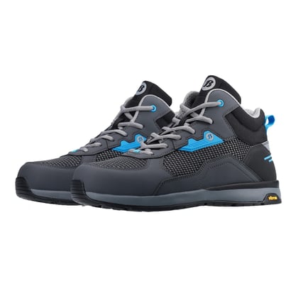 Bata Radiance Buzz S3S veiligheidsschoen hoog donkergrijs maat 35